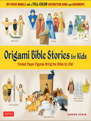 cover image of Origami Bible Stories for Kids Ebook